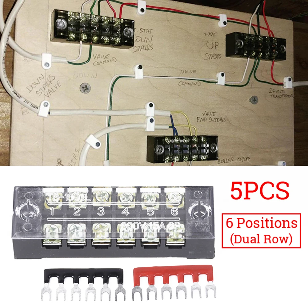 Screw Terminal Blocks Bus Bar Auto Marine Power Distribution Terminal Block Set 600V Practical Brand New High Quality
Screw Terminal Blocks Bus Bar Auto Marine Power Distribution Terminal Block Set 600V Practical Brand New High Quality