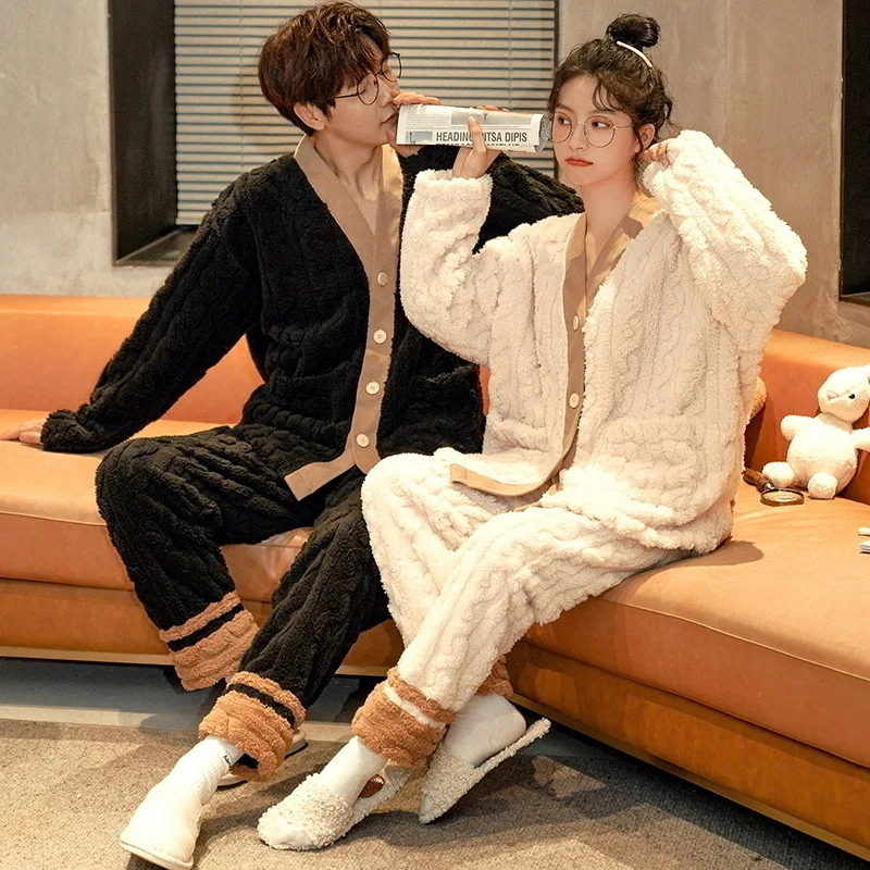 Зимняя фланелевая домашняя пижама для влюбленных модные женские брюки с длинным рукавом ночная рубашка мужская одежда для сна домашняя оде...
Зимняя фланелевая домашняя пижама для влюбленных модные женские брюки с длинным рукавом ночная рубашка мужская одежда для сна домашняя оде...