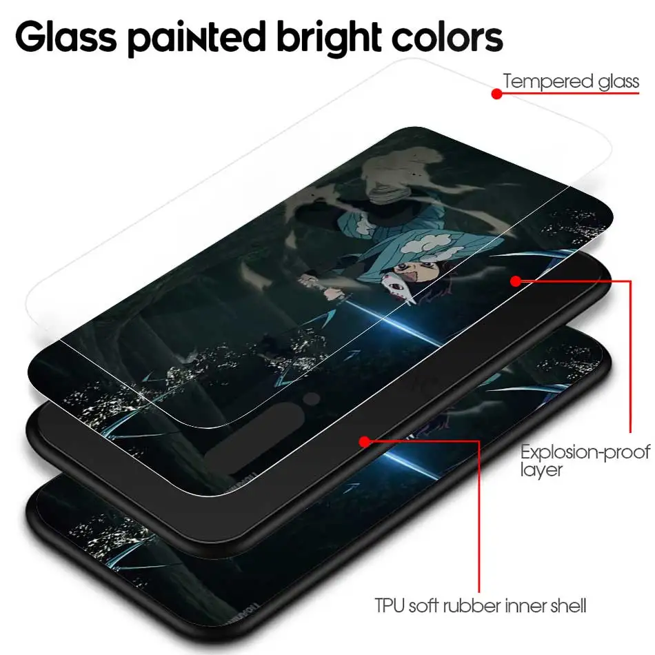 Demon Slayer Kimetsu Anime Glass Phone Case for Xiaomi Redmi Note 9S 8 Mi Poco X3 NFC 9 7 8T 10 Lite 9T 10T K40 Pro 9C Cover
Demon Slayer Kimetsu Anime Glass Phone Case for Xiaomi Redmi Note 9S 8 Mi Poco X3 NFC 9 7 8T 10 Lite 9T 10T K40 Pro 9C Cover