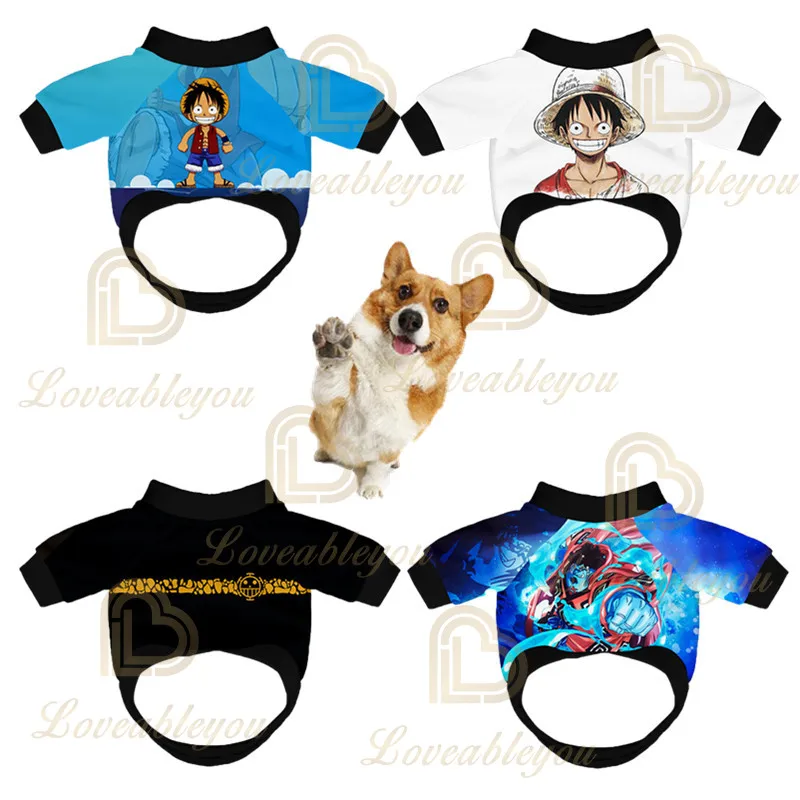 Japan Anime Monkey D Luffy Pet Cosplay Clothes Little Cat Costume Winter Warm Cute Dog Animal Coat Animal Hoodies
Japan Anime Monkey D Luffy Pet Cosplay Clothes Little Cat Costume Winter Warm Cute Dog Animal Coat Animal Hoodies