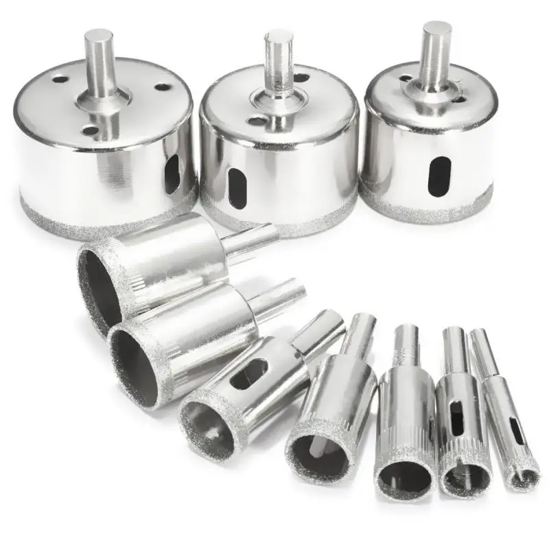Diamond Drill Bit 5mm-22mm Diamond Tools Hole Saw Use For Glass Marble Granite Quartz Porcelain Ceramics Electric Drill Tool
Diamond Drill Bit 5mm-22mm Diamond Tools Hole Saw Use For Glass Marble Granite Quartz Porcelain Ceramics Electric Drill Tool