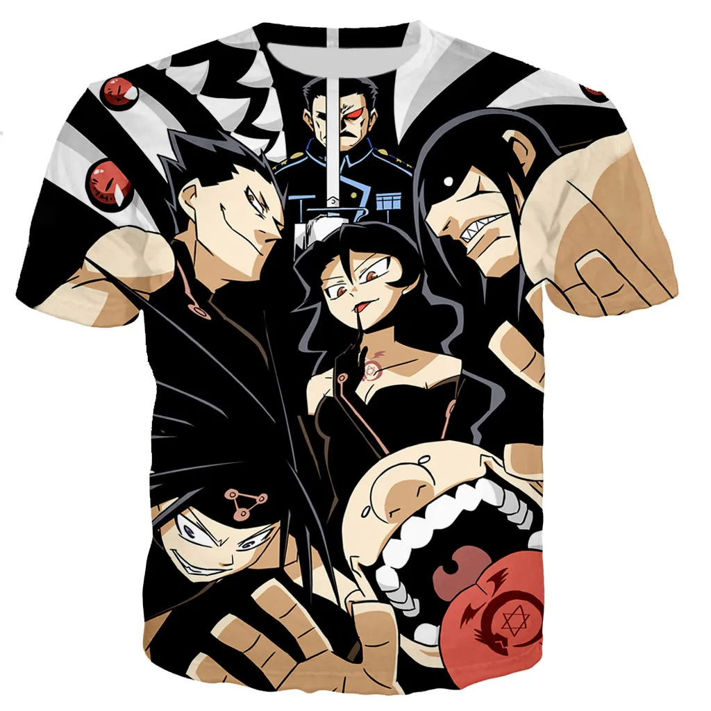 Anime Fullmetal Alchemist Men/Women New fashion cool 3D printed t-shirts casual style tshirt streetwear tops
Anime Fullmetal Alchemist Men/Women New fashion cool 3D printed t-shirts casual style tshirt streetwear tops