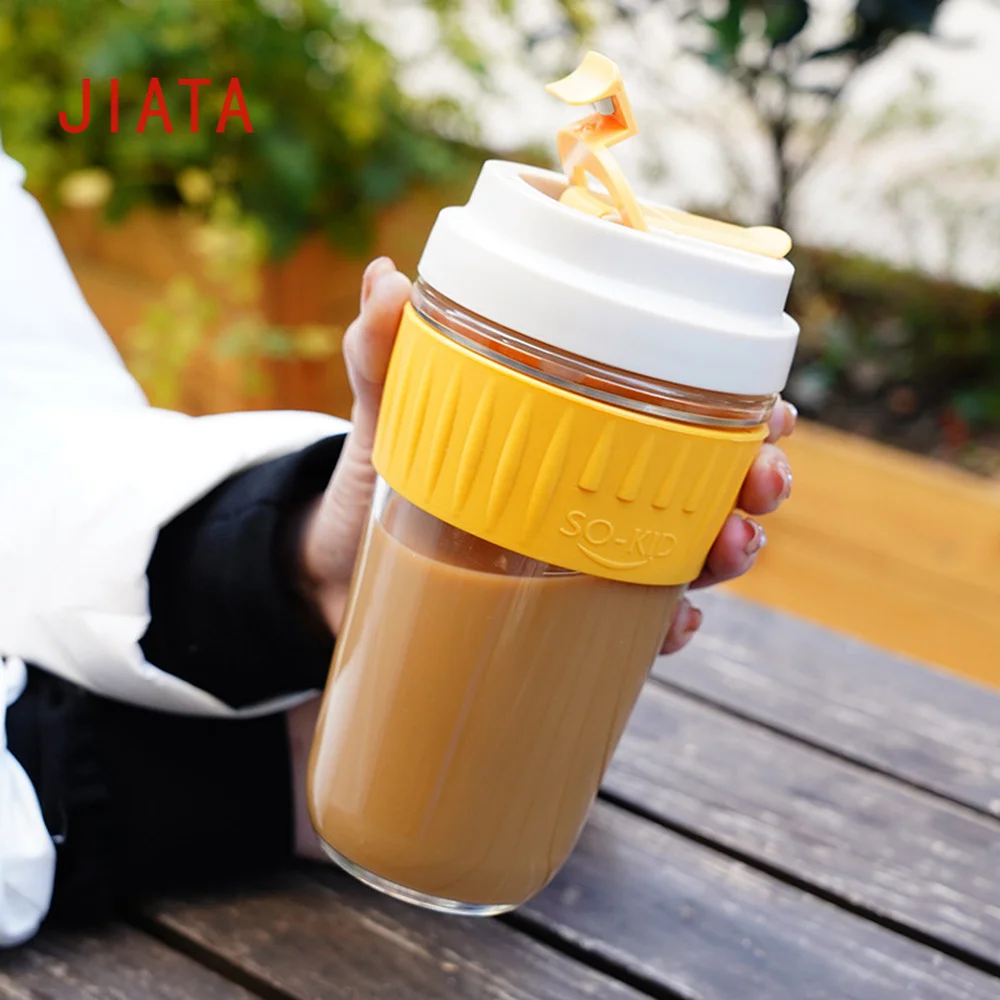 New style straw cup glass water cup female cute adult coffee cup male large-capacity dual-use tea cup with one lid
New style straw cup glass water cup female cute adult coffee cup male large-capacity dual-use tea cup with one lid