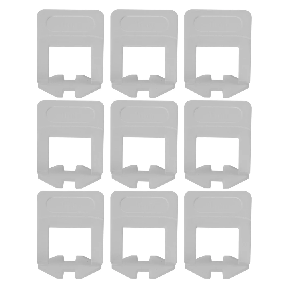 200pcs 1mm Tile Leveler Spacer Base Clips Leveling System Tiling Aid Tool Tiling Aid Tool
200pcs 1mm Tile Leveler Spacer Base Clips Leveling System Tiling Aid Tool Tiling Aid Tool