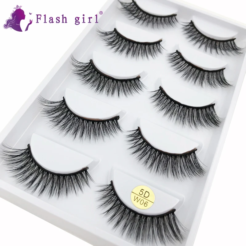 Flash Girl Wholesale W Series 43 Styls 5pairs 5D False EyeLashes 100% Handmade 5 Pairs Natural Long Mink Eyelashes for Makeup
Flash Girl Wholesale W Series 43 Styls 5pairs 5D False EyeLashes 100% Handmade 5 Pairs Natural Long Mink Eyelashes for Makeup