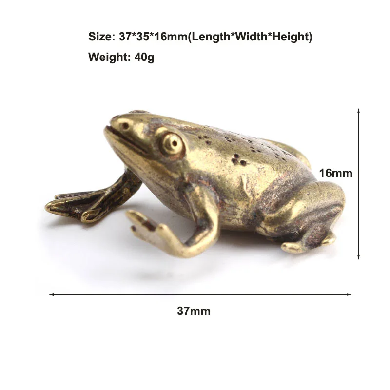 Vintage Copper Small Frogs Figurines Office Desk Crafts Ornaments Home Decor Accessories Retro Brass Animal Statue Decorations
Vintage Copper Small Frogs Figurines Office Desk Crafts Ornaments Home Decor Accessories Retro Brass Animal Statue Decorations