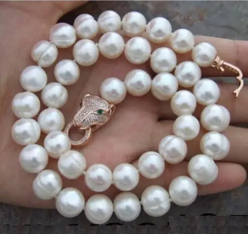 NEW HUGE 10-12MM NATURAL SOUTH SEA WHITE PEARL NECKLACE 18INCH
NEW HUGE 10-12MM NATURAL SOUTH SEA WHITE PEARL NECKLACE 18INCH