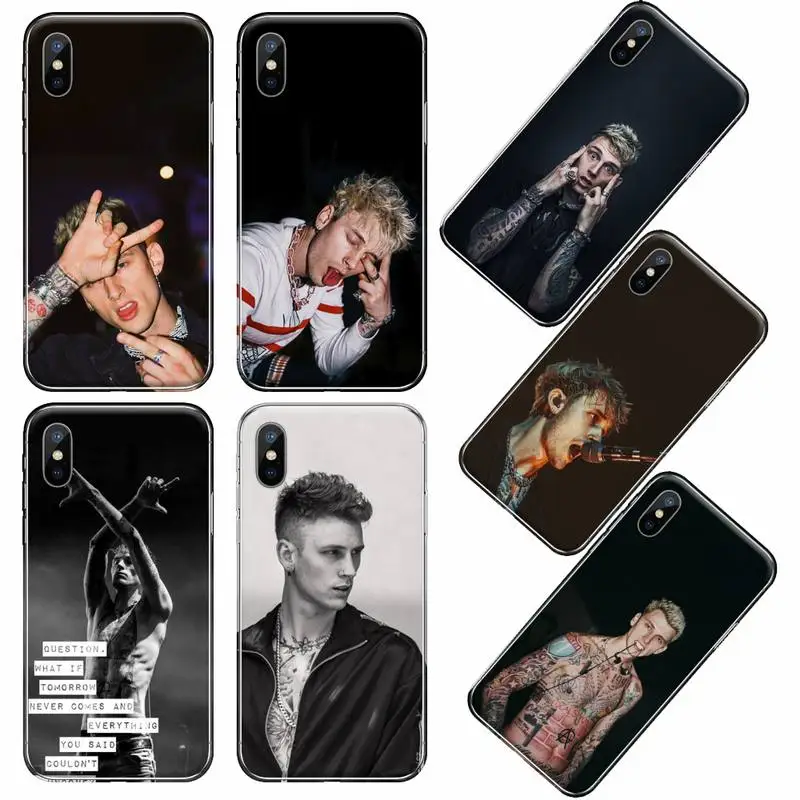 Machine Gun kelly singer Phone Case Transparent soft For iphone 12 11 13 7 8 6 s plus x xs xr pro max mini
Machine Gun kelly singer Phone Case Transparent soft For iphone 12 11 13 7 8 6 s plus x xs xr pro max mini