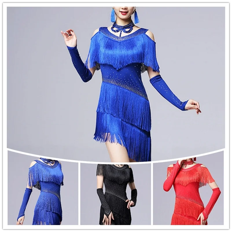 Lady Latin Dance Dress Salsa Cha Cha Tango Ballroom Costume Lace Tassel Rumba 904-A883
Lady Latin Dance Dress Salsa Cha Cha Tango Ballroom Costume Lace Tassel Rumba 904-A883