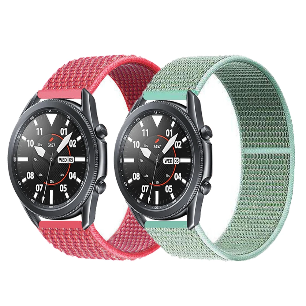 20/22mm watchband for samsung galaxy watch active 2 Gear S3 Frontier 44mm 42mm 46mm Nylon bracelet Huawei watch GT2/2e/pro strap
20/22mm watchband for samsung galaxy watch active 2 Gear S3 Frontier 44mm 42mm 46mm Nylon bracelet Huawei watch GT2/2e/pro strap