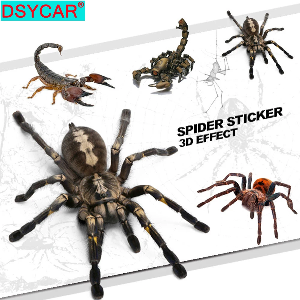 DSYCAR 1Pcs 3D Scorpion Lizard Spider Car Sticker Car Modification Decal Auto Tuning Stickers Automobile Accessories New
DSYCAR 1Pcs 3D Scorpion Lizard Spider Car Sticker Car Modification Decal Auto Tuning Stickers Automobile Accessories New