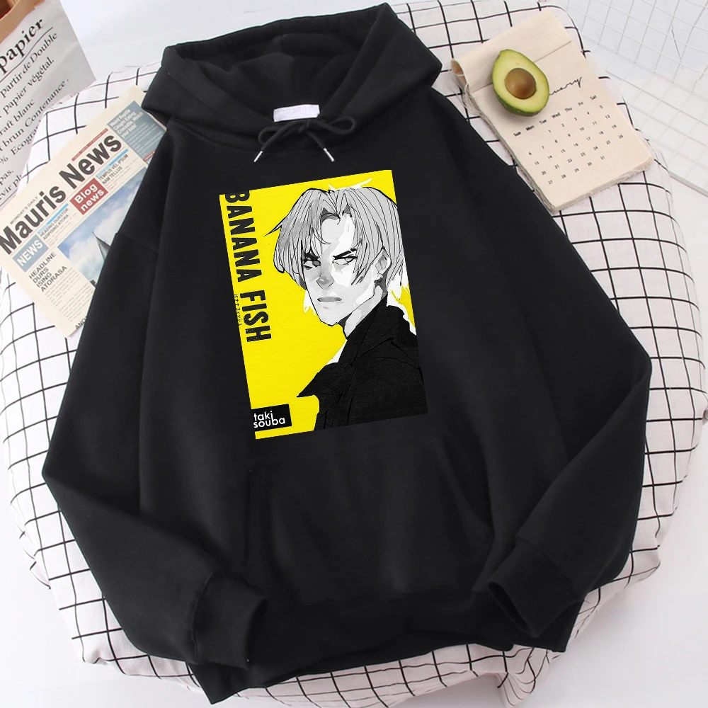 Japan Banana Fish Anime Clothes Print Men Hoody Casual O-Neck Hoody Loose Pocket New Autumn Hoodie Warm Pocket Fleece Mens Hoody
Japan Banana Fish Anime Clothes Print Men Hoody Casual O-Neck Hoody Loose Pocket New Autumn Hoodie Warm Pocket Fleece Mens Hoody