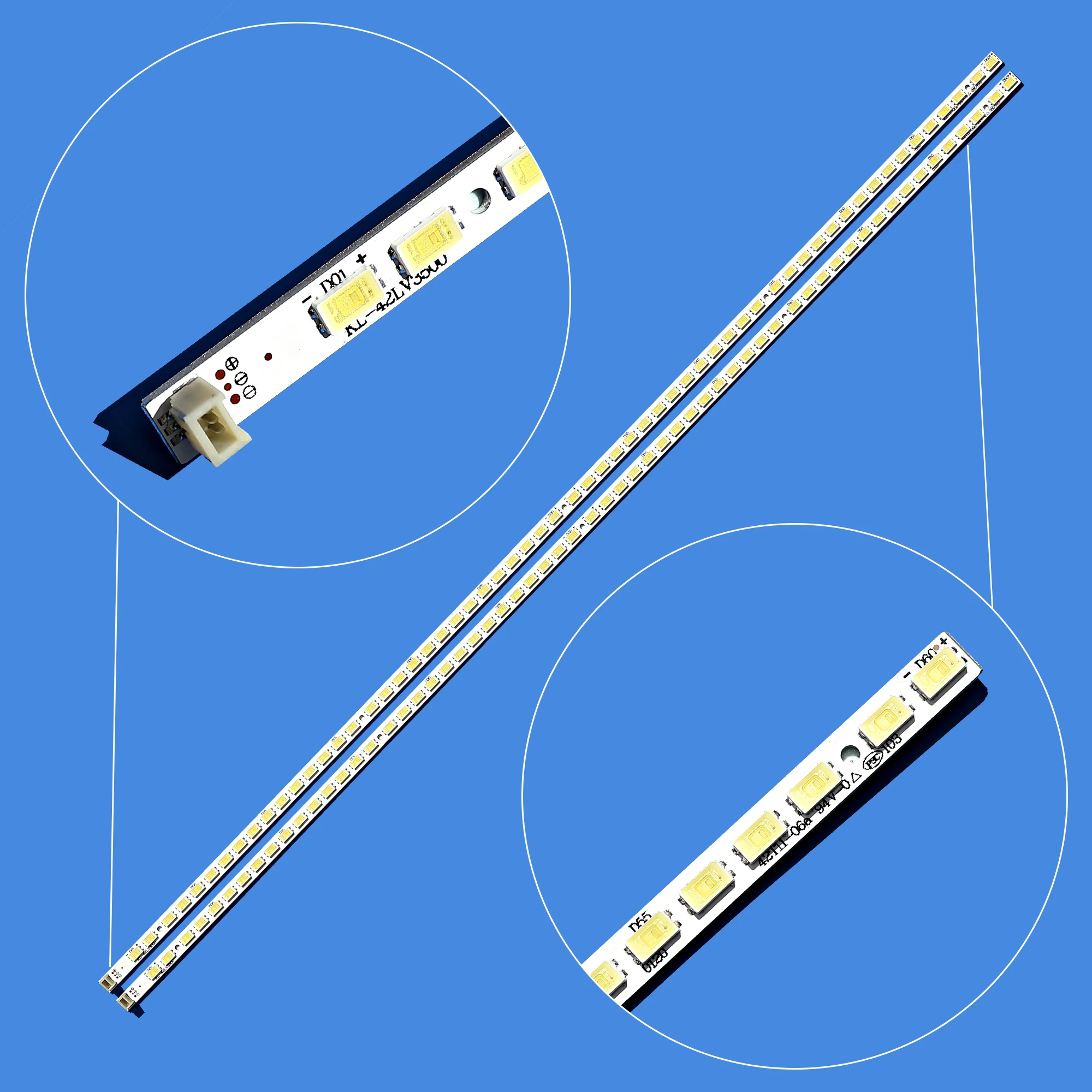 

LED Backlight strip 60 lamp For TCL 42" TV 42PFL5300 42P21FBD 74.42T13.001-0-CS1 T420HW08 42T11-06a E88441 LE42X100C 2D00136 C