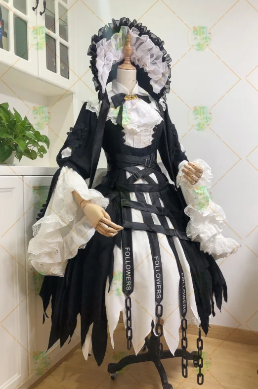 Выполненный на заказ Соловей Arknights Косплэй Хеллоуина костюм платье для женщин |