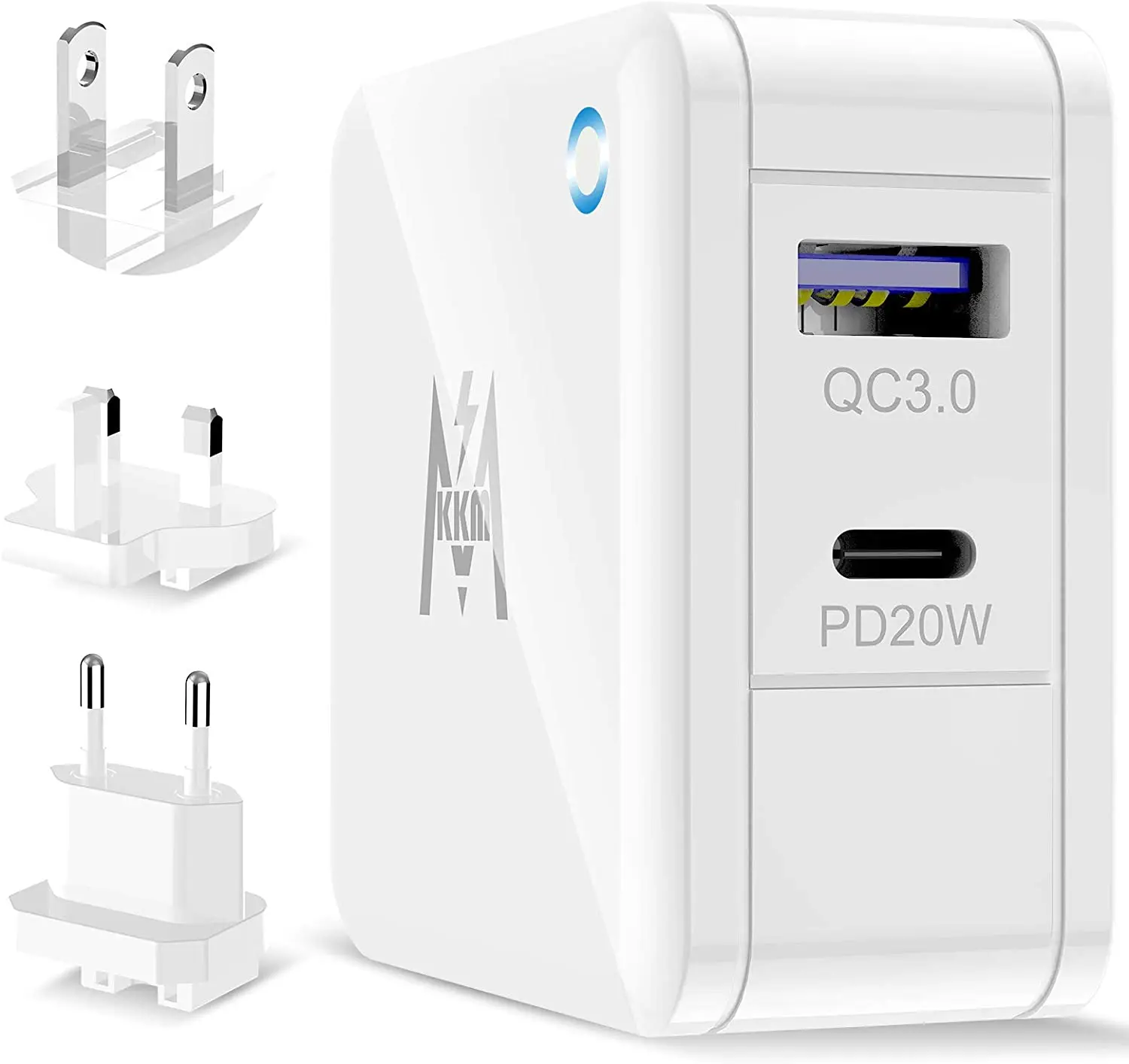 Адаптер зарядного устройства KKM для iPhone 13/13 Pro/13 Pro Max/12 Mini/MagSafe, 38 Вт, 2 порта, 20 Вт
Адаптер зарядного устройства KKM для iPhone 13/13 Pro/13 Pro Max/12 Mini/MagSafe, 38 Вт, 2 порта, 20 Вт