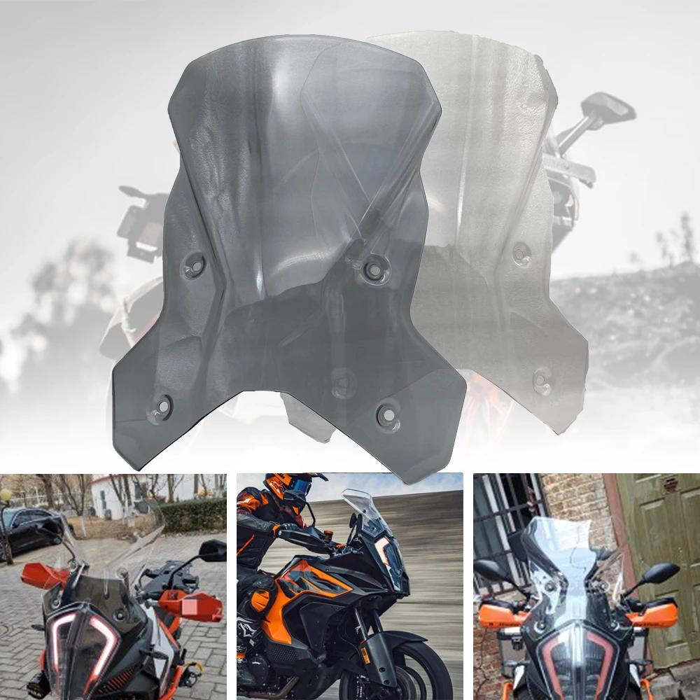 REALZION Motorcycle Accessories Windscreen Wind Deflector Windshield For KTM 1290 Super Adventure ADV R S 2017-2019 2018
REALZION Motorcycle Accessories Windscreen Wind Deflector Windshield For KTM 1290 Super Adventure ADV R S 2017-2019 2018