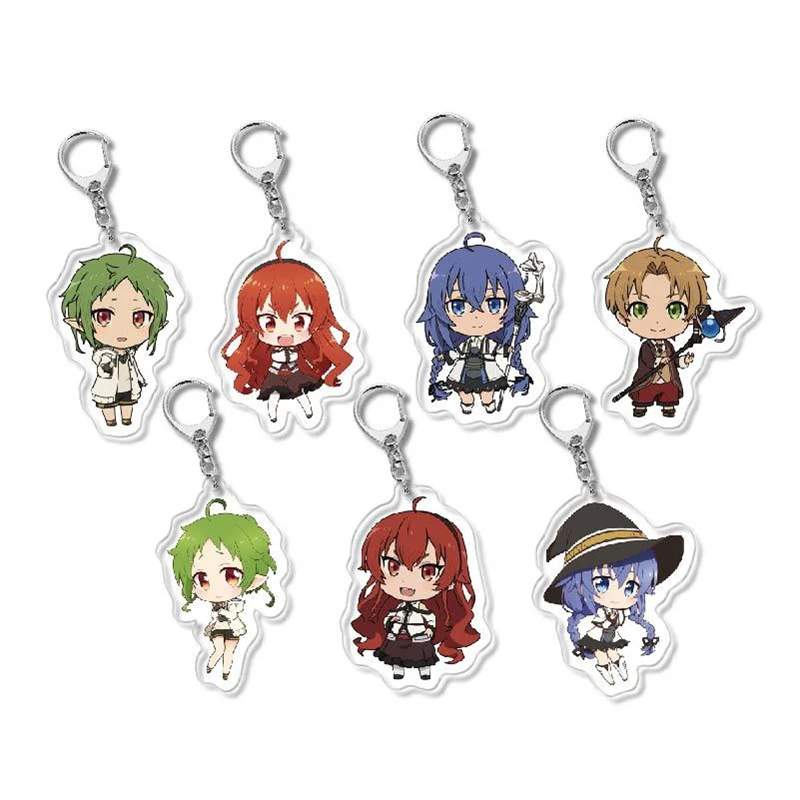 Аниме Mushoku Tensei бесшумный брелок для реконструирования акриловая подвесная игрушка
Аниме Mushoku Tensei бесшумный брелок для реконструирования акриловая подвесная игрушка
