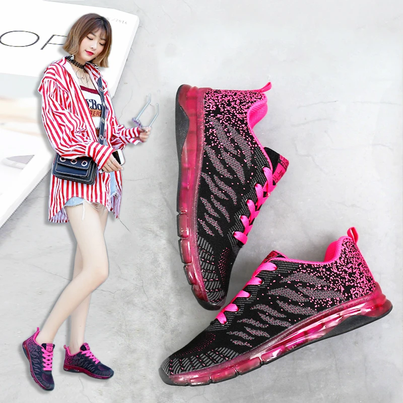 Women Sneakers High Quality Elastic Air Cushion Shoes Woman Flats Casual Loafers Female Breathable Trainers Ladies Shoes
Women Sneakers High Quality Elastic Air Cushion Shoes Woman Flats Casual Loafers Female Breathable Trainers Ladies Shoes