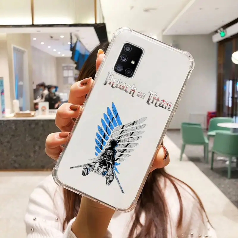 Attack on titan Phone Case Transparent For Samsung Note A 7 8 9 10 20 50 51 71 90 20 11 81 e LITE Ultra PRO Soft TPU Clear funda
Attack on titan Phone Case Transparent For Samsung Note A 7 8 9 10 20 50 51 71 90 20 11 81 e LITE Ultra PRO Soft TPU Clear funda