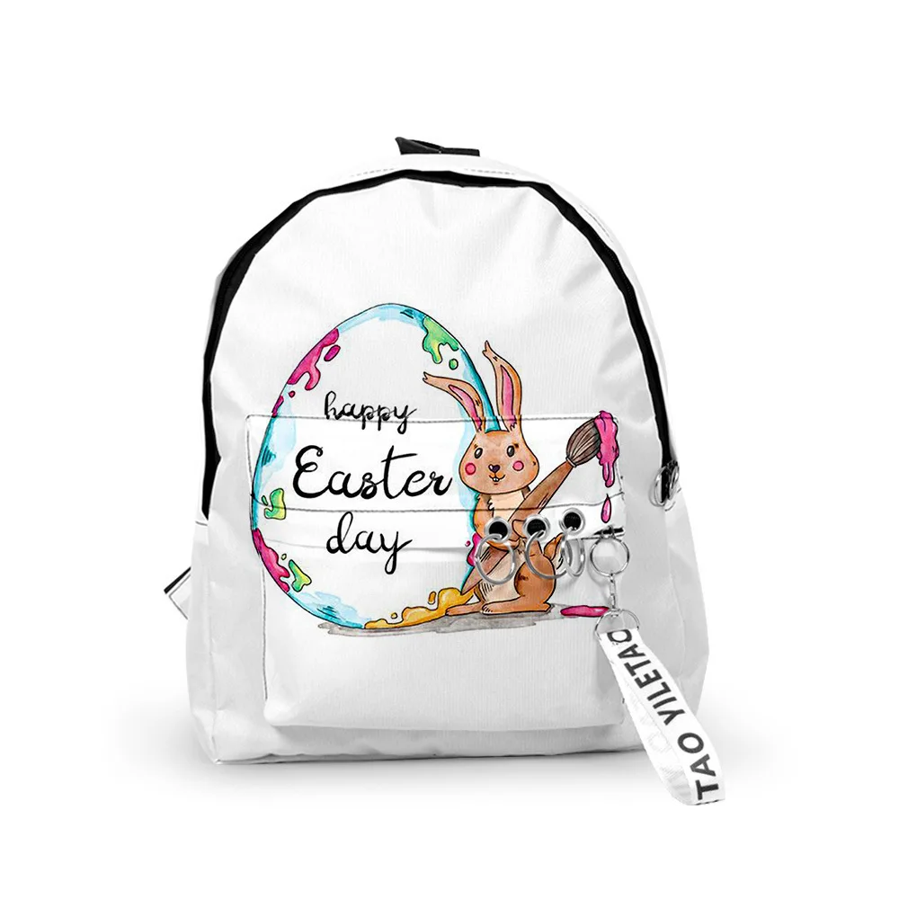 Trendy Easter Day School Bags Travel Bags Boys Girls Small Bags 3D Print Oxford Waterproof Key Chain Notebook Backpacks
Trendy Easter Day School Bags Travel Bags Boys Girls Small Bags 3D Print Oxford Waterproof Key Chain Notebook Backpacks
