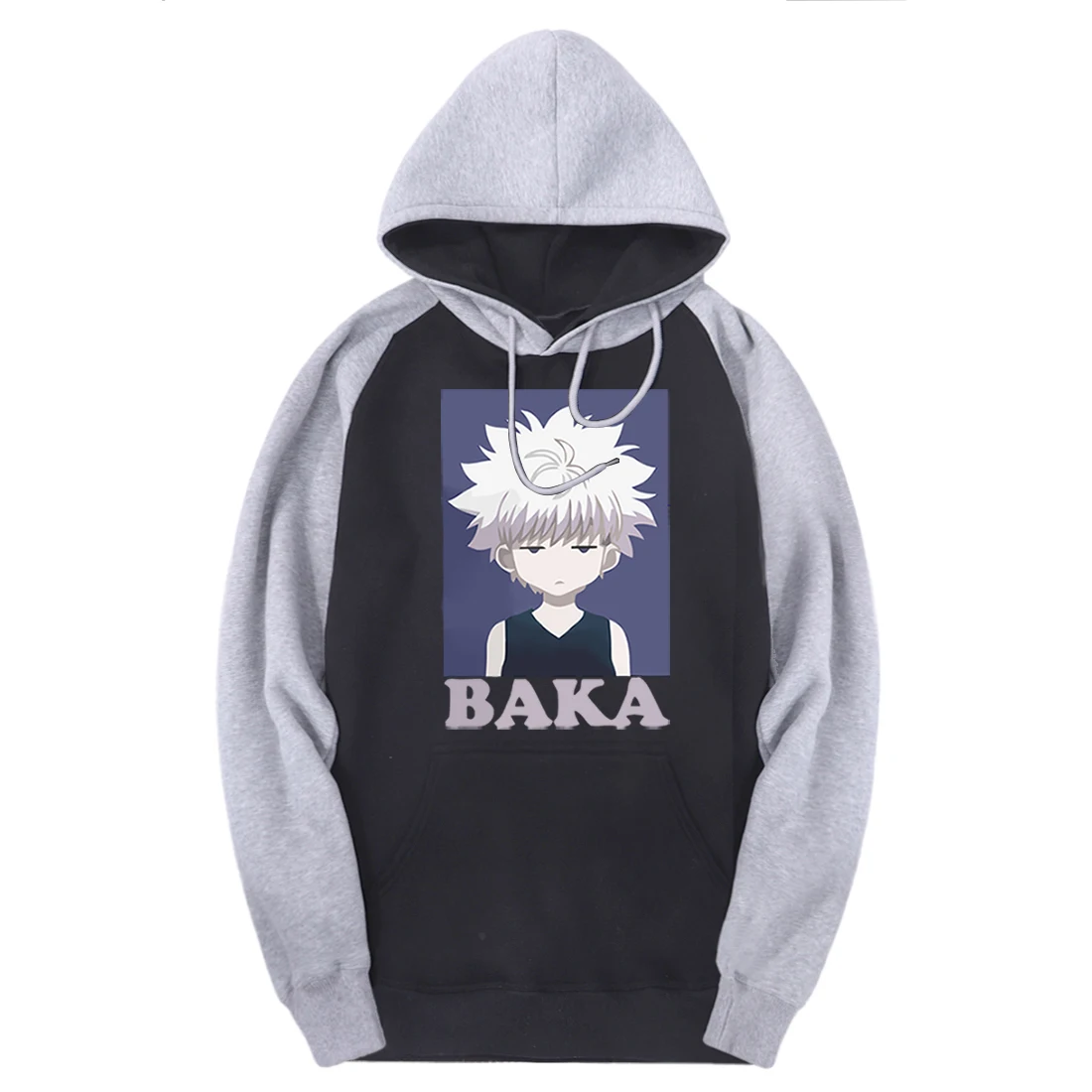 HUNTERXHUNTER Raglan Hooded Sweatshirts Men Print Warm Pullovers Harajuku Winter Brand Hoodies 2020 Hip Hop Moleton Masculino
HUNTERXHUNTER Raglan Hooded Sweatshirts Men Print Warm Pullovers Harajuku Winter Brand Hoodies 2020 Hip Hop Moleton Masculino