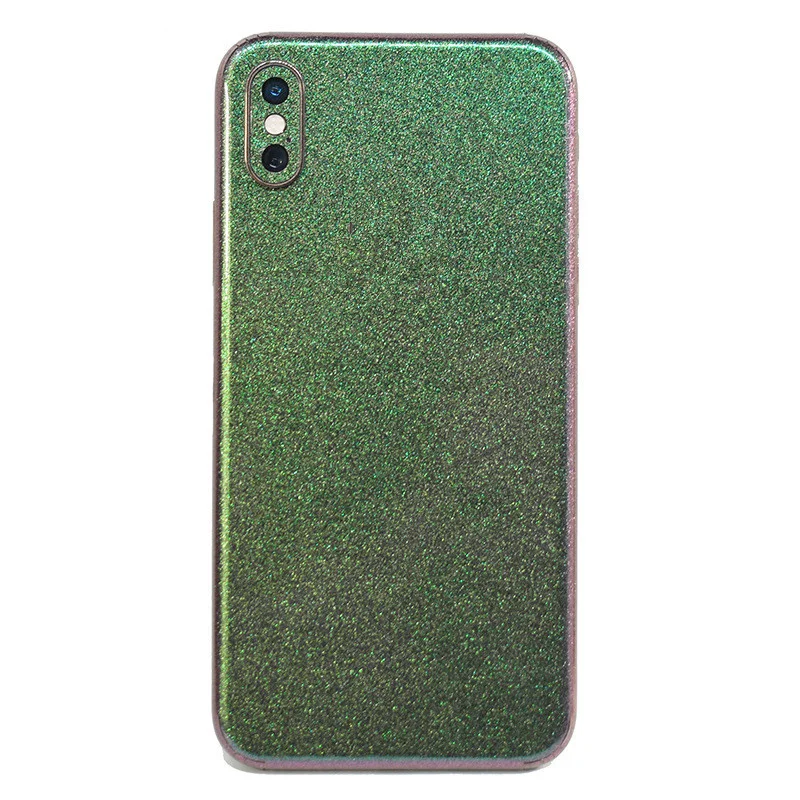 Гладкая Вспышка Цвет наклейки кожи Защитная пленка для iPhone 5S SE 6 6s 7 8plus X XR XSMAX |
