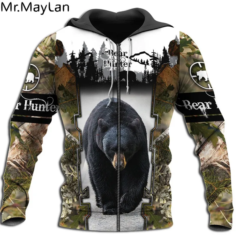 Custom Black Bear Hunter Men's Hoodie 3D Printed Jacket Men Women Harajuku Style Hoodies Casual Streetwear Sweatshirt Drop ship
Custom Black Bear Hunter Men's Hoodie 3D Printed Jacket Men Women Harajuku Style Hoodies Casual Streetwear Sweatshirt Drop ship