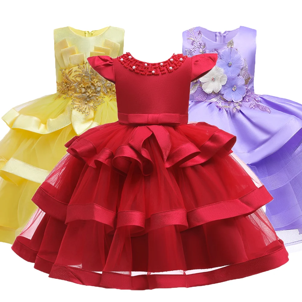 New Baby Girls Flower Tutu Christmas Dress Toddler Kids Elegant Princess Wedding Party Dresses Children Brithday Clothes
New Baby Girls Flower Tutu Christmas Dress Toddler Kids Elegant Princess Wedding Party Dresses Children Brithday Clothes
