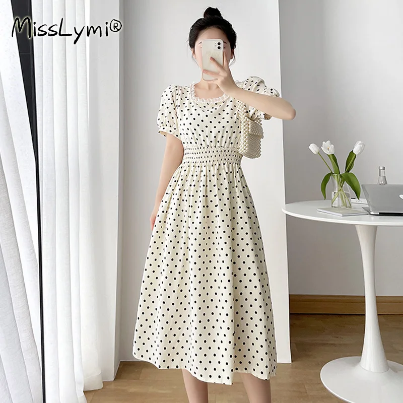 4XL Plus Size Women Vintage Polka Dress Dresses Summer 2021 Mesh Patchwork Beading Square Collar Puff Sleeve High Waist Dress
4XL Plus Size Women Vintage Polka Dress Dresses Summer 2021 Mesh Patchwork Beading Square Collar Puff Sleeve High Waist Dress