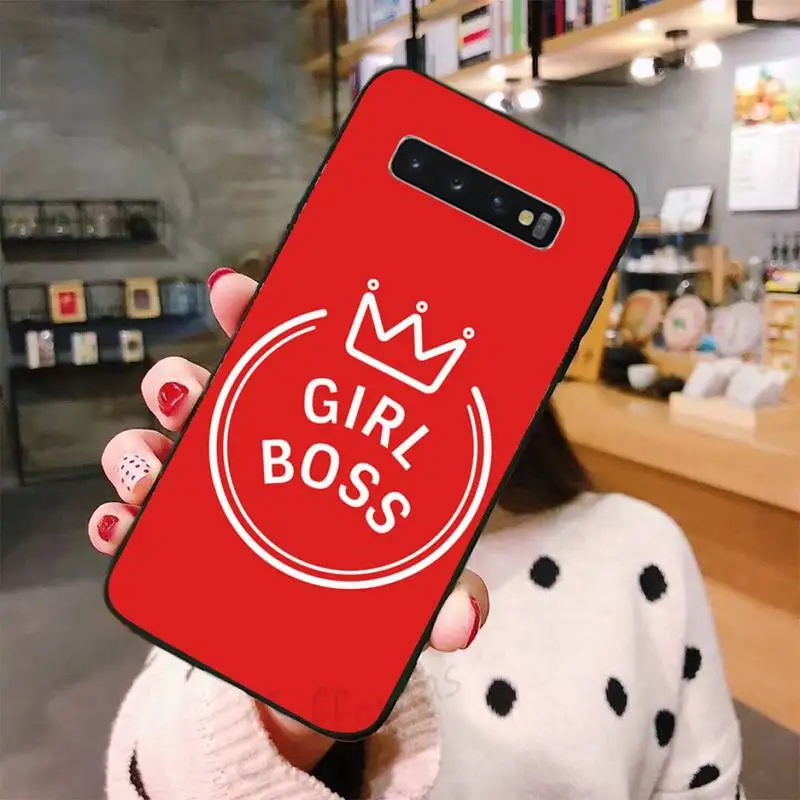 Girl Boss Pink Women power Cartoon Novelty Phone Case For Samsung A50 A51 A71 A20E A20S S10 S20 S21 S30 Plus ultra 5G M11
Girl Boss Pink Women power Cartoon Novelty Phone Case For Samsung A50 A51 A71 A20E A20S S10 S20 S21 S30 Plus ultra 5G M11