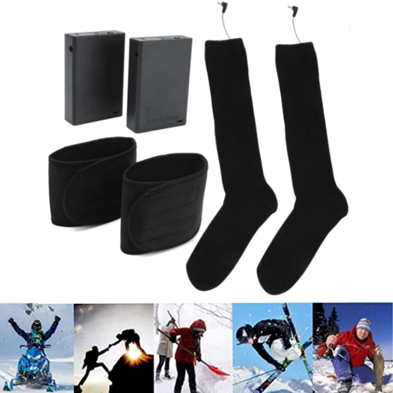 Men Women Winter Warm Electric Heating Socks Battery Operated Heated Long Socks
Men Women Winter Warm Electric Heating Socks Battery Operated Heated Long Socks