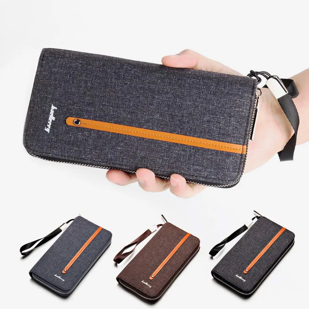 Hot Mens Canvas Zipper Wallet Cash Card Holder Organizer Multi Slot Long Purse
Hot Mens Canvas Zipper Wallet Cash Card Holder Organizer Multi Slot Long Purse