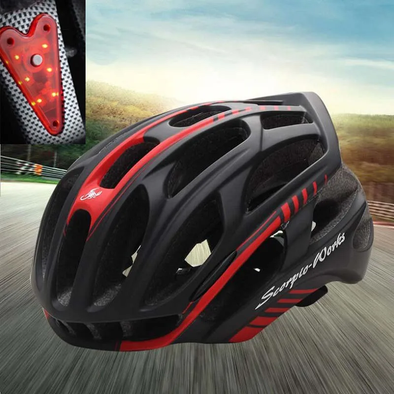 Hull Integrity Cycling Helmet With Led Size M&L Racing Mountain Road Bike Aero Helment MTB Adults Light Cyclist Bicycle Helmet
Hull Integrity Cycling Helmet With Led Size M&L Racing Mountain Road Bike Aero Helment MTB Adults Light Cyclist Bicycle Helmet