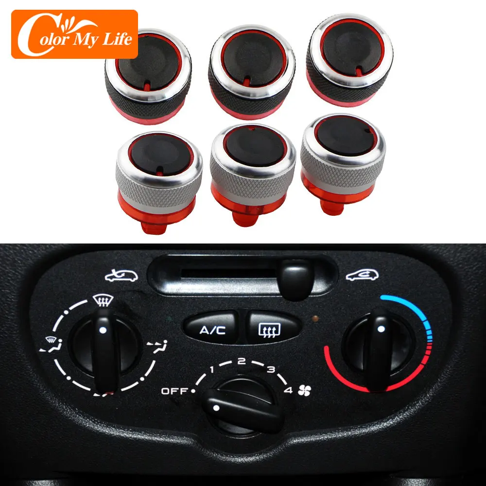3 шт./компл. ручка панели переменного тока для Peugeot 206 207 2005 - 2011 Citroen C2 AC ручки