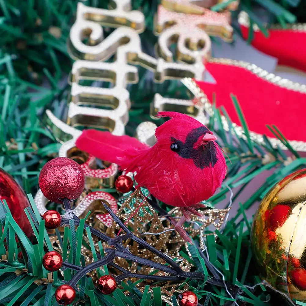 Red Bird Decorations Handmade Artificial S Christmas Ornaments Easy Installation Clip On Christmas Tree Ornaments Wreaths Gar
Red Bird Decorations Handmade Artificial S Christmas Ornaments Easy Installation Clip On Christmas Tree Ornaments Wreaths Gar