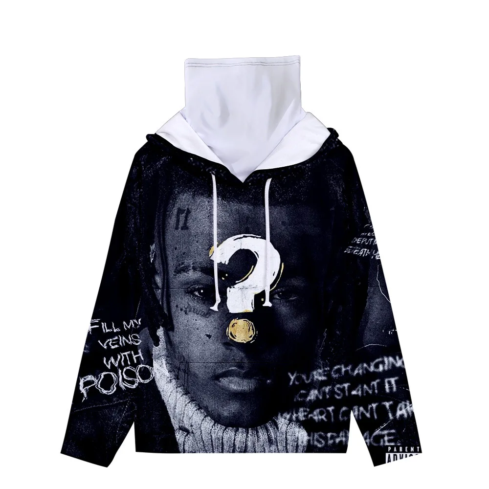 Harajuku Streetwear J3D Hoody Rapper Hoodies Hip Hop Xxxtentacion Sweatshirt 3d Hooded Sweatshirts Pullover Tops and Headscarf
Harajuku Streetwear J3D Hoody Rapper Hoodies Hip Hop Xxxtentacion Sweatshirt 3d Hooded Sweatshirts Pullover Tops and Headscarf