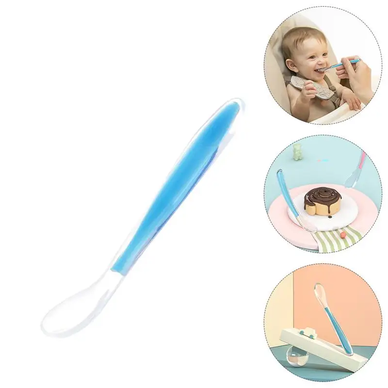 1Pc Baby Spoon Chic Nice Fine Safe Infant Spoon Food Serving Spoon Training Spoon Baby Silicone Spoon
1Pc Baby Spoon Chic Nice Fine Safe Infant Spoon Food Serving Spoon Training Spoon Baby Silicone Spoon