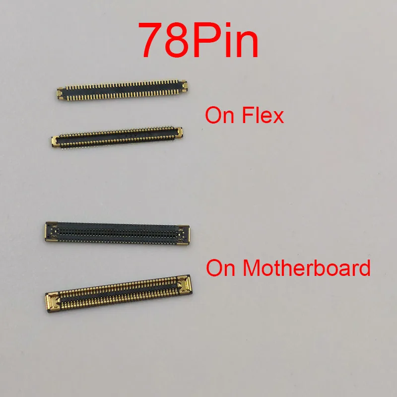 10 шт. 78Pin USB зарядное устройство порт зарядки FPC разъем на плате для Samsung Galaxy A32 A325 A326