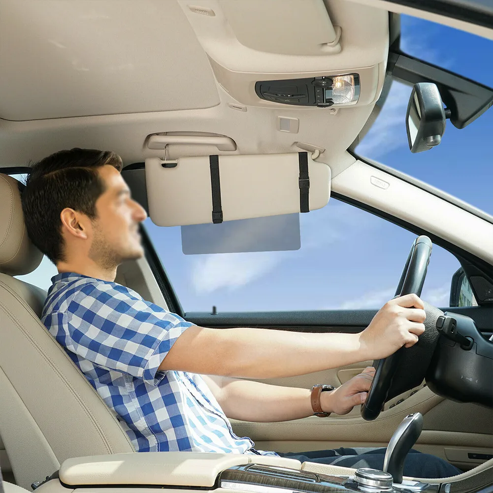 For Driver Passenger Sun Visor Extender Front Protection See Through Shade Side Car Extension Window Adjustable
For Driver Passenger Sun Visor Extender Front Protection See Through Shade Side Car Extension Window Adjustable