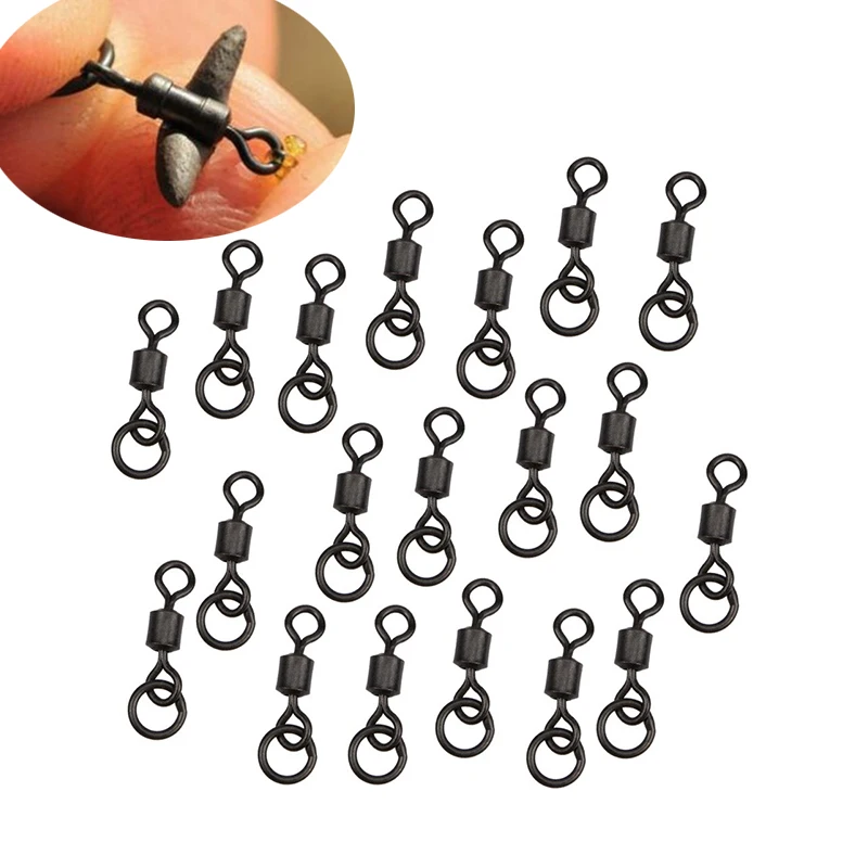 20/50pcs Chod Swivel Size 8# Carp Fishing Flexi Ring Pesca Swivels Terminal Tackle For Marker Float Alloy Copper Iscas Tools
20/50pcs Chod Swivel Size 8# Carp Fishing Flexi Ring Pesca Swivels Terminal Tackle For Marker Float Alloy Copper Iscas Tools