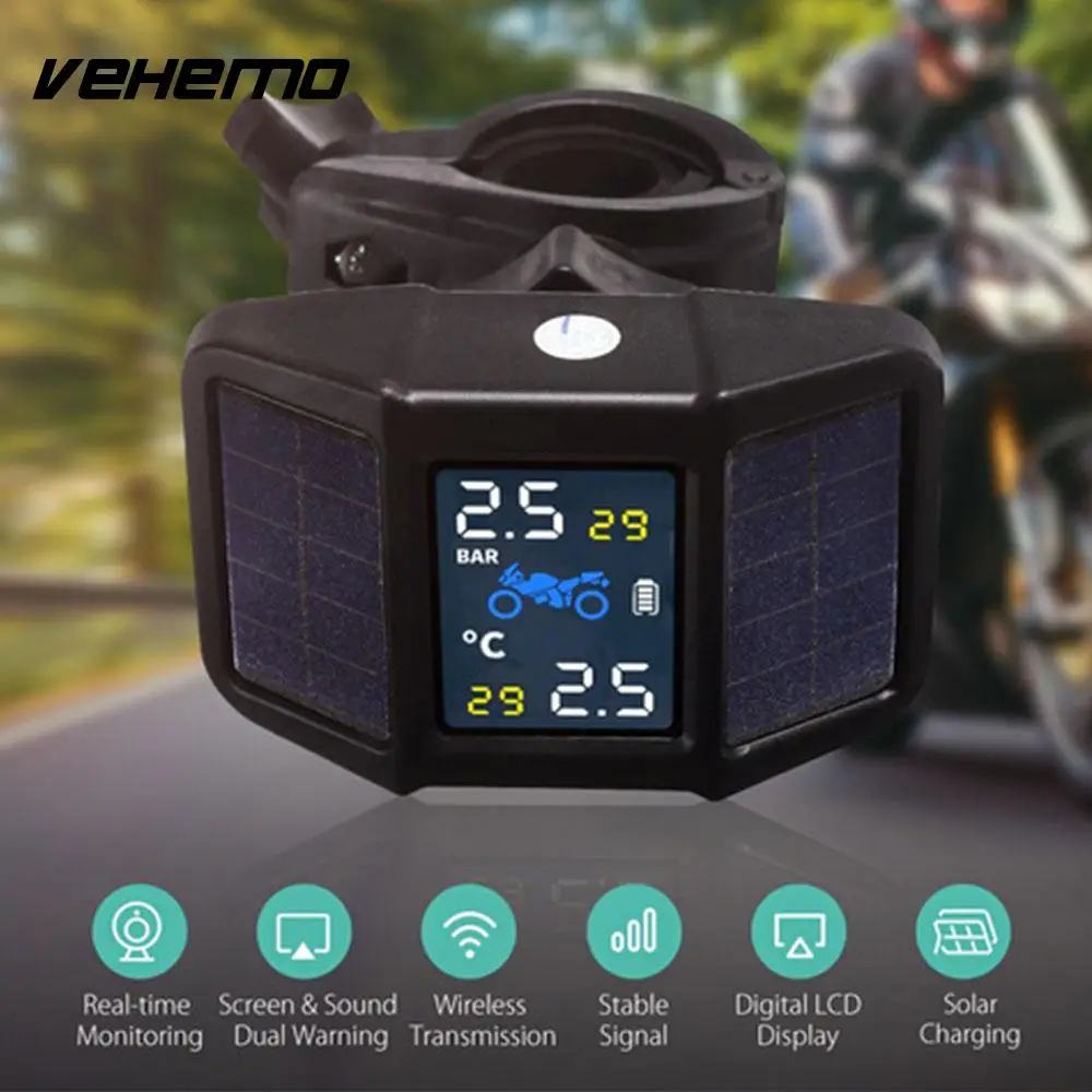 Tire Pressure Monitoring System Tire Pressure Alarm Motorbike Tire Pressure Monitoring for Solar Energy USB 2PCS Sensor
Tire Pressure Monitoring System Tire Pressure Alarm Motorbike Tire Pressure Monitoring for Solar Energy USB 2PCS Sensor