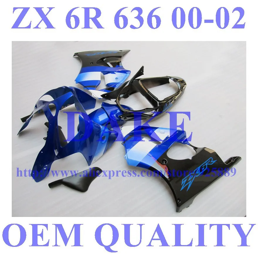 Fairings Kit For ZX6R 00-02 ZX-6R 2000-2002 636 00 02 ZX6R 2000 2001 2002 ZX6R 00 01 02 Blue Black Fairing Kit ZSUJJ66
Fairings Kit For ZX6R 00-02 ZX-6R 2000-2002 636 00 02 ZX6R 2000 2001 2002 ZX6R 00 01 02 Blue Black Fairing Kit ZSUJJ66