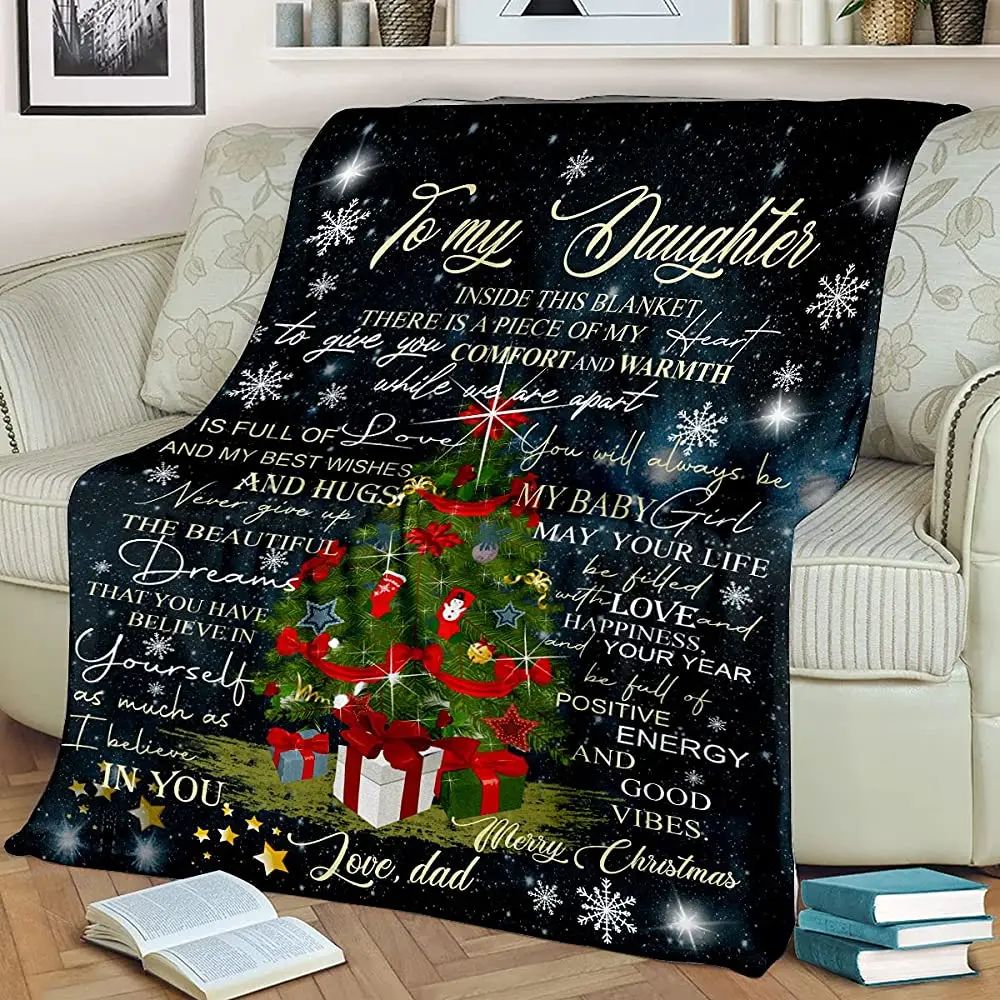 LoveQ Christmas Prints Blanket Soft Cozy Throw Blanket Flannel Blankets for Bedding Couch Bed Living Room 50X40 Inch
LoveQ Christmas Prints Blanket Soft Cozy Throw Blanket Flannel Blankets for Bedding Couch Bed Living Room 50X40 Inch