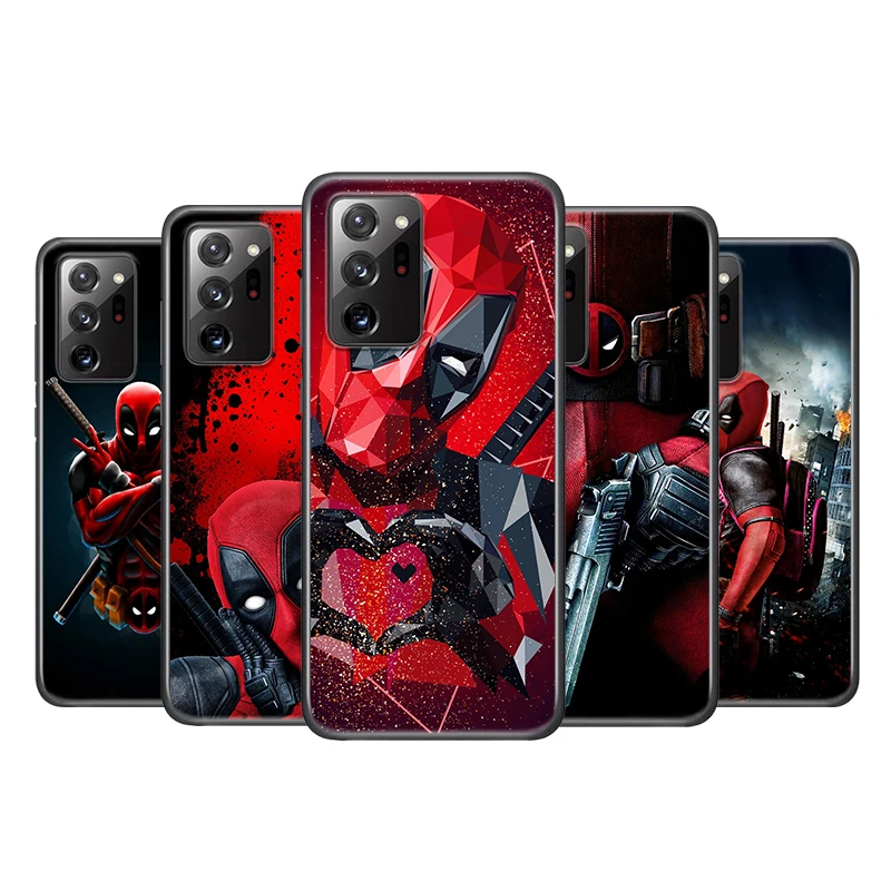 Deadpool Hero Marvel for Samsung Note 20 Ultra Plus 10 9 8 F52 M62 M60 M31 M02 Core Silicone Soft Black Phone Case
Deadpool Hero Marvel for Samsung Note 20 Ultra Plus 10 9 8 F52 M62 M60 M31 M02 Core Silicone Soft Black Phone Case