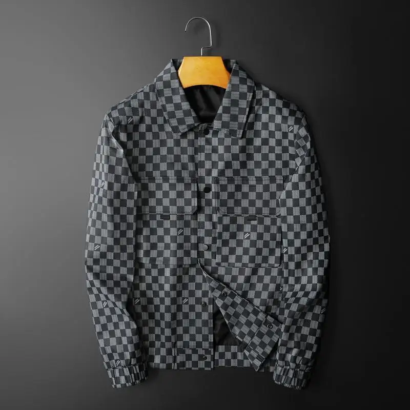 Men's boutique fashion autumn new men's classic Plaid Lapel versatile jacket men's casual coat
Men's boutique fashion autumn new men's classic Plaid Lapel versatile jacket men's casual coat