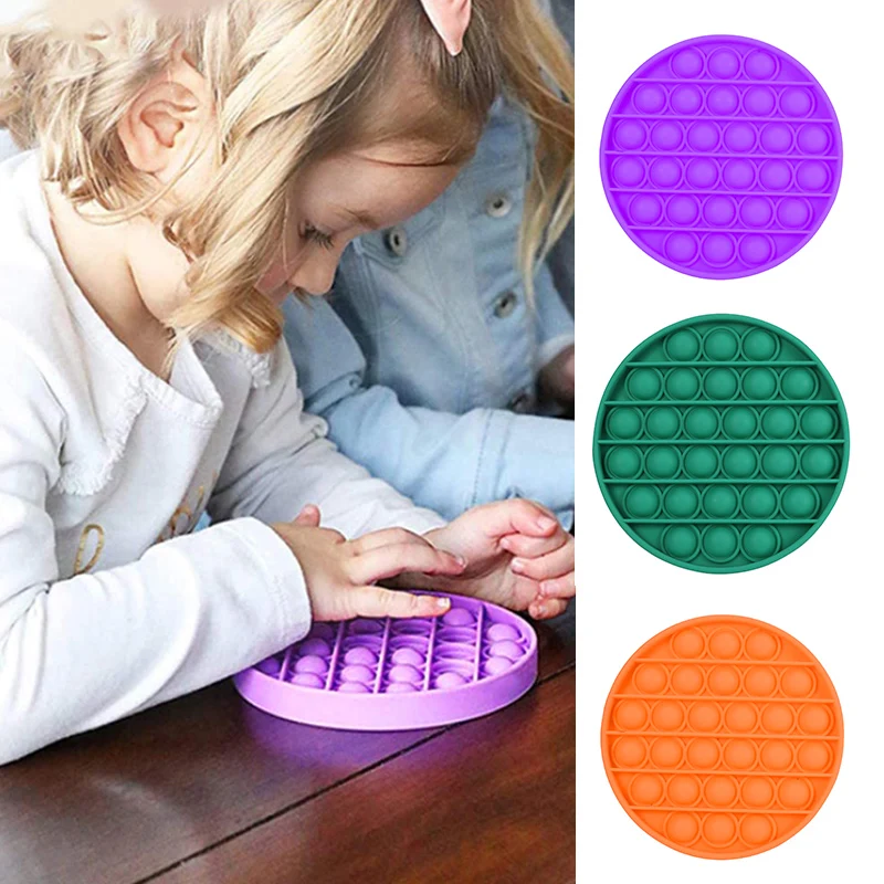 1x Push Pop Pop Bubble Sensory Fidget Toy Stress Relief Special Needs Silent Classroom Educational Toys for Children and Adults
1x Push Pop Pop Bubble Sensory Fidget Toy Stress Relief Special Needs Silent Classroom Educational Toys for Children and Adults
