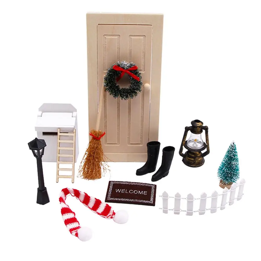 Christmas Elf Door Set Christmas Elf Door Accessories Miniature Wooden Fairy Door Set For Christmas Birthday For Dollhouse
Christmas Elf Door Set Christmas Elf Door Accessories Miniature Wooden Fairy Door Set For Christmas Birthday For Dollhouse