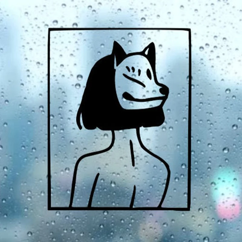 Black/White Fox Mask Aesthetic Japanese Woman Vinyl Car Body Decals Window Door Decal Cute Top Quality Rainproof Removable S1287
Black/White Fox Mask Aesthetic Japanese Woman Vinyl Car Body Decals Window Door Decal Cute Top Quality Rainproof Removable S1287