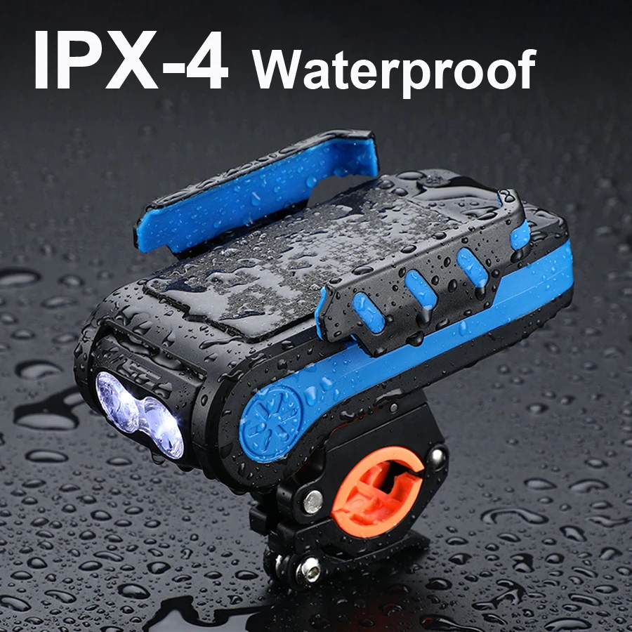 NEWBOLER 4 IN 1 Led Bicycle Light Front USB Rechargeable Horn Phone Holder 4000mAh Waterproof Cycling Lamp Flashlight For Bike
NEWBOLER 4 IN 1 Led Bicycle Light Front USB Rechargeable Horn Phone Holder 4000mAh Waterproof Cycling Lamp Flashlight For Bike