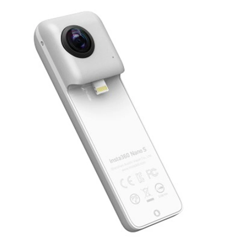 Insta360 Nano S 4K 360 20MP Photos Video Panoramic Stereo Live VR Camera for Iphone
Insta360 Nano S 4K 360 20MP Photos Video Panoramic Stereo Live VR Camera for Iphone